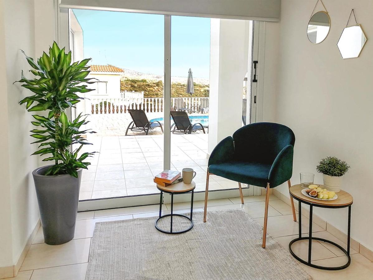 Katya-Sofia Villa - Tranquility With Sea View Peyia Exterior foto